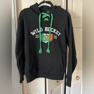 MN Wild Hockey Hoodie with Irish Logo- Special Edition